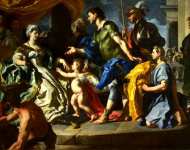 Francesco Solimena - Dido receiving Aeneas and Cupid disguised as Ascanius